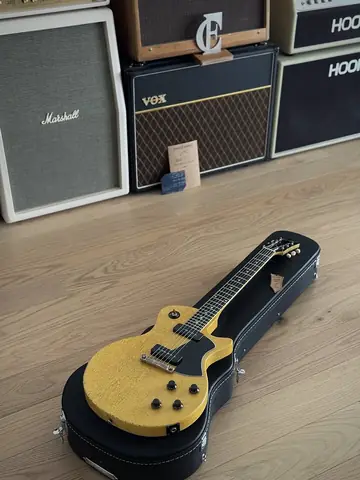Giordano Tributo Jr. Special P90s — Aged TV Yellow (2025) Foto 33