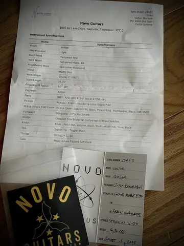 Novo Voltur V2 Amber (Nucleus/Staple P90, 2025, Neuware) Foto 3