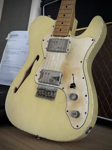 Danocaster Thinline T Aged (Lollar Widerange) Foto 5