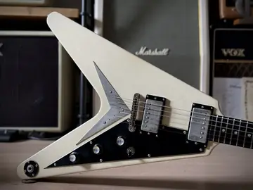 DeLago Model V — Aged White Korina Foto 21