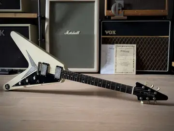 DeLago Model V — Aged White Korina Foto 23