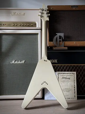 DeLago Model V — Aged White Korina Foto 27