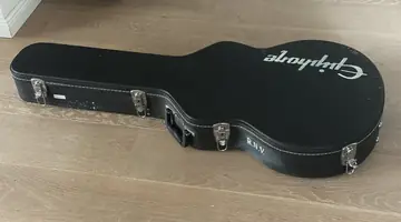 1995 Epiphone Riviera Gold Sparkle Foto 2