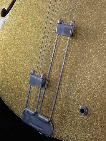 1995 Epiphone Riviera Gold Sparkle Foto 5