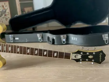 1995 Epiphone Riviera Gold Sparkle Foto 10