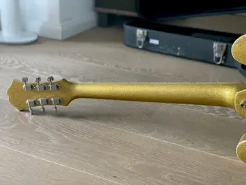 1995 Epiphone Riviera Gold Sparkle Foto 16