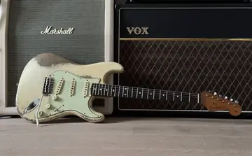 Fender Masterbuilt 2018 Dale Wilson '61 Relic — Olympic White Foto 13