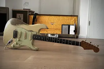 Fender Masterbuilt 2018 Dale Wilson '61 Relic — Olympic White Foto 31