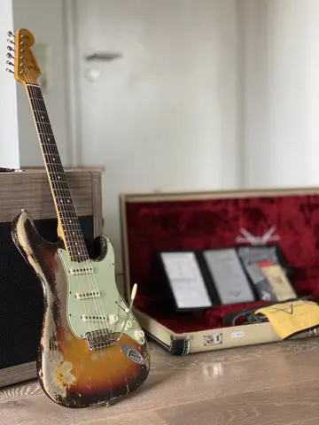 Fender Masterbuilt Greg Fessler '63 Relic — SRV Killer Tone Foto 10