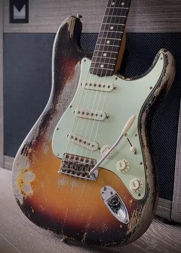 Fender Masterbuilt Greg Fessler '63 Relic — SRV Killer Tone Foto 11