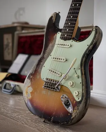 Fender Masterbuilt Greg Fessler '63 Relic — SRV Killer Tone Foto 14