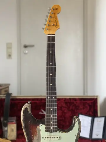 Fender Masterbuilt Greg Fessler '63 Relic — SRV Killer Tone Foto 21