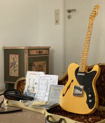 Fender Masterbuilt '51 Nocaster Thinline — John Cruz 2009 Foto 1