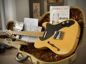 Fender Masterbuilt '51 Nocaster Thinline — John Cruz 2009 Foto 10
