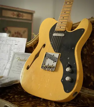 Fender Masterbuilt '51 Nocaster Thinline — John Cruz 2009 Foto 12