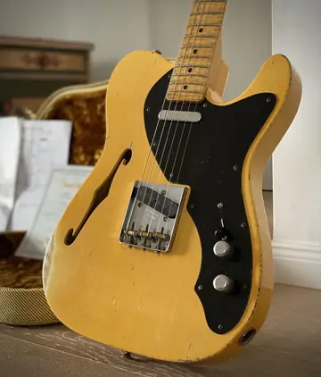 Fender Masterbuilt '51 Nocaster Thinline — John Cruz 2009 Foto 13