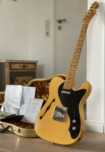 Fender Masterbuilt '51 Nocaster Thinline — John Cruz 2009 Foto 14