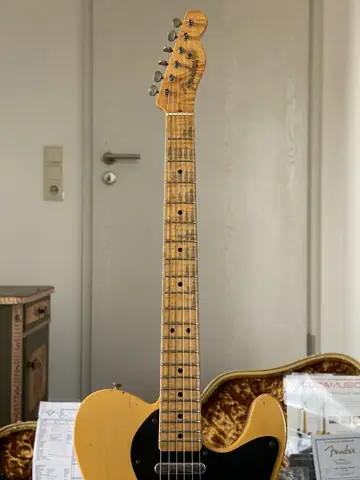Fender Masterbuilt '51 Nocaster Thinline — John Cruz 2009 Foto 21