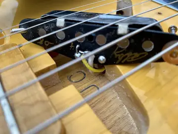 Fender Masterbuilt '51 Nocaster Thinline — John Cruz 2009 Foto 31