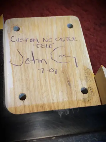 Fender Masterbuilt '51 Nocaster Thinline — John Cruz 2009 Foto 32