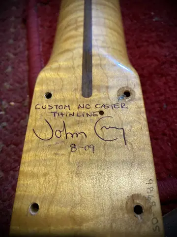 Fender Masterbuilt '51 Nocaster Thinline — John Cruz 2009 Foto 33