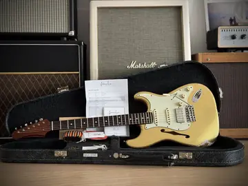 Franchin Mercury F Thinline — Frost Gold Relic (Ede's Custom Order) Foto 4