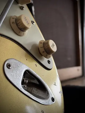 Franchin Mercury F Thinline — Frost Gold Relic (Ede's Custom Order) Foto 12