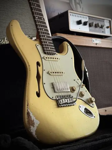 Franchin Mercury F Thinline — Frost Gold Relic (Ede's Custom Order) Foto 14