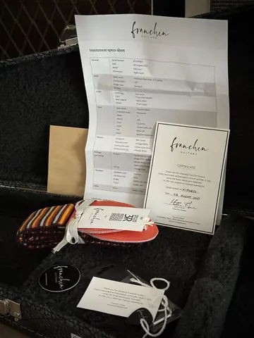 Franchin Mercury F Thinline — Frost Gold Relic (Ede's Custom Order) Foto 16