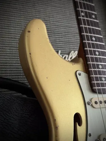 Franchin Mercury F Thinline — Frost Gold Relic (Ede's Custom Order) Foto 22