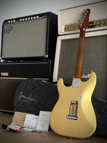 Franchin Mercury F Thinline — Frost Gold Relic (Ede's Custom Order) Foto 24