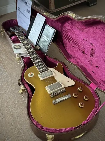 Gibson Custom Shop 1957 Les Paul Goldtop — Heavy Aged (2014 Limited Run) Foto 8