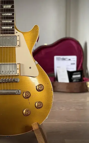 Gibson Custom Shop 1957 Les Paul Goldtop — Heavy Aged (2014 Limited Run) Foto 32