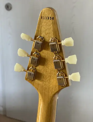Gibson Custom Shop '58 Flying V Korina Foto 12