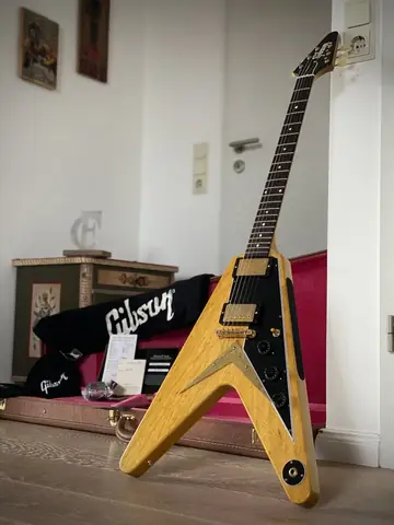 Gibson Custom Shop '58 Flying V Korina Foto 15