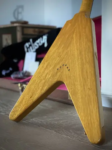 Gibson Custom Shop '58 Flying V Korina Foto 16
