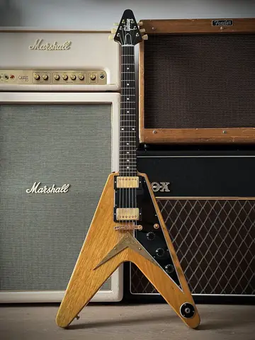 Gibson Custom Shop '58 Flying V Korina Foto 27