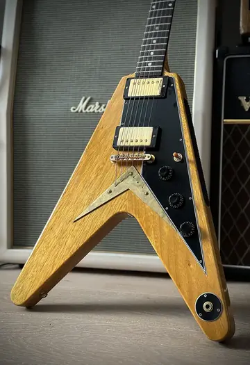 Gibson Custom Shop '58 Flying V Korina Foto 29