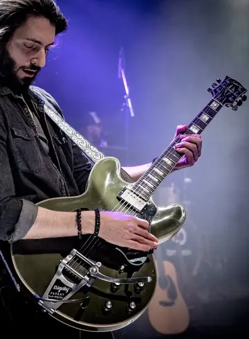 Gibson Custom Shop ES-355 Bigsby — Olive Drab Photo 1