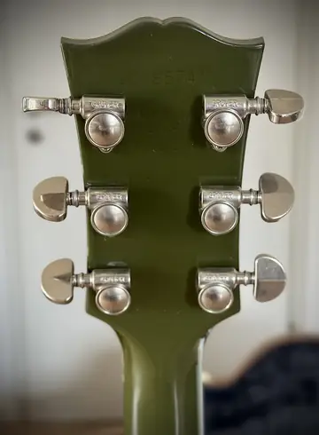 Gibson Custom Shop ES-355 Bigsby — Olive Drab Photo 28