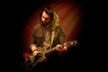 Gibson Custom Shop ES-355 Bigsby — Olive Drab Photo 33