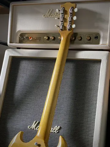 Gibson USA 1966 SG Special — Giordano TV Yellow Makeover Foto 5