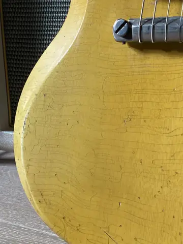 Gibson USA 1966 SG Special — Giordano TV Yellow Makeover Foto 10