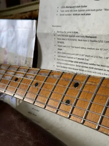 Nacho Guitars 2018 50s Relic (59-Style PAFs) Foto 5