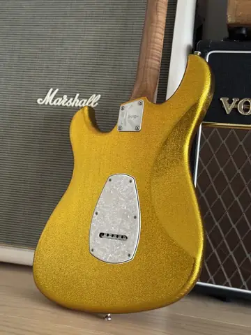 Novo Idris HSS Custom — Gold Sparkle Reverse Head Foto 9