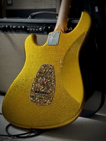 Novo Idris HSS Custom — Gold Sparkle Reverse Head Foto 14