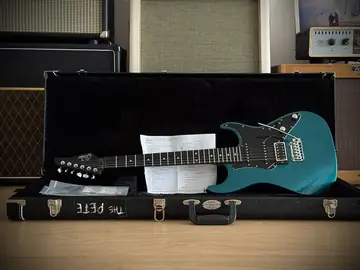 Suhr Pete Thorn Signature Standard HSS — Ocean Turquoise Metallic Foto 4