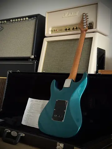 Suhr Pete Thorn Signature Standard HSS — Ocean Turquoise Metallic Foto 10