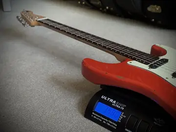 Suwak Fiesta Red Relic S-Style Gilmour Mod (2026, Neuware) Foto 2