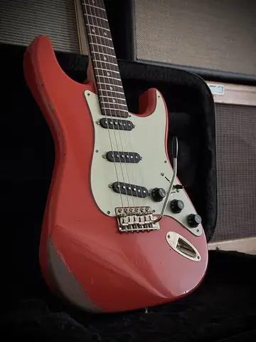 Suwak Fiesta Red Relic S-Style Gilmour Mod (2026, Neuware) Foto 6